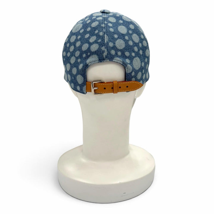 極美品▼LOUIS VUITTON Yayoi Kusama ルイヴィトン 草間彌生 2023年製 M7062M キャップ インフィニティ ドット ロゴ刺繍 帽子 正規品