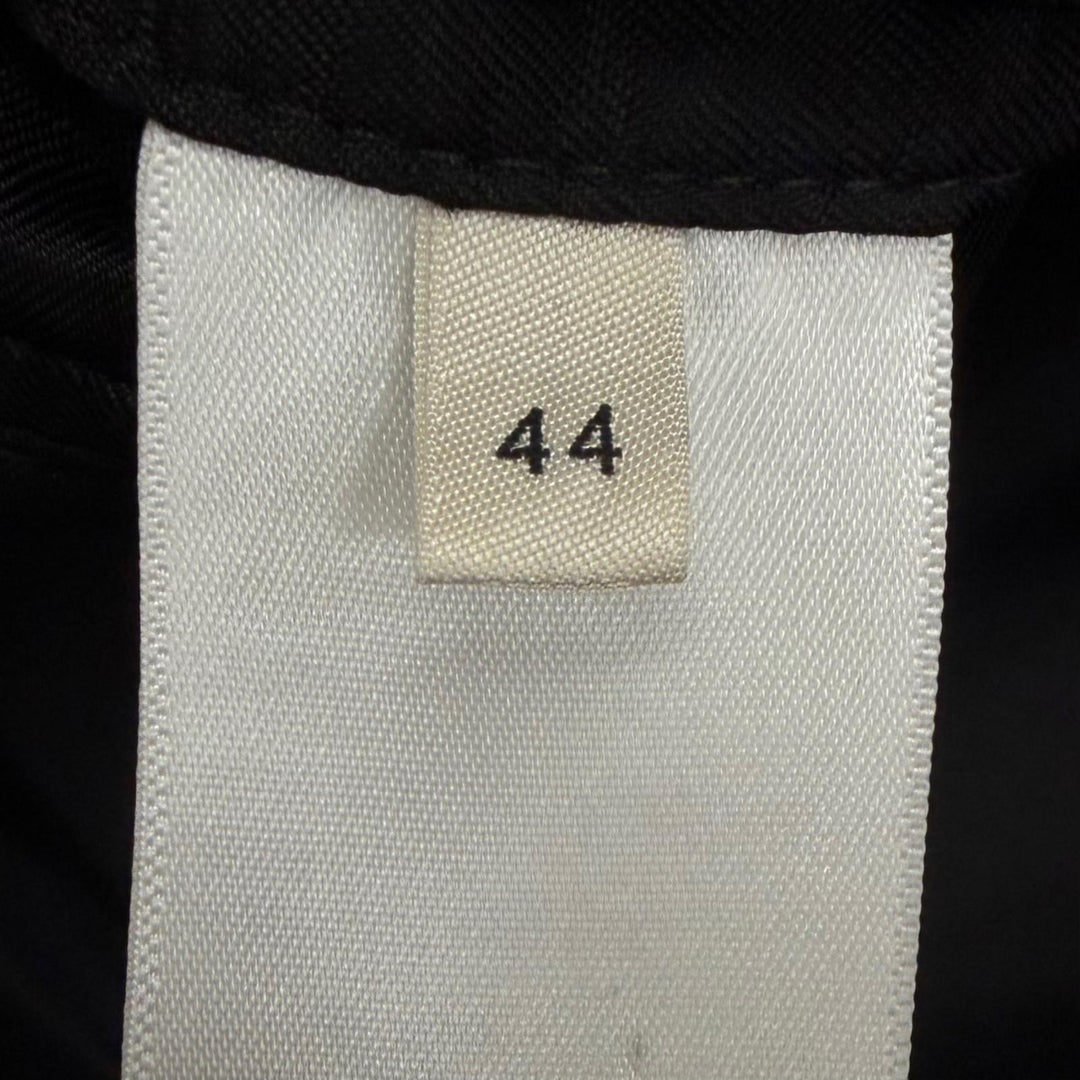極美品□CELINE セリーヌ 2V86W896C Cロゴ カレッジ テディジャケット ボンバージャケット ブラック IT 44 イタリア製 正規品 メンズ