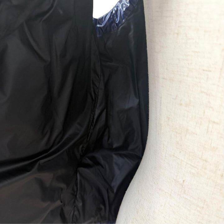 極美品□MONCLER GRENOBLE モンクレールグルノーブル BERZIN GILET ロゴワッペン ダウンベスト ネイビー 0 正規品 メンズ ハンガー付き