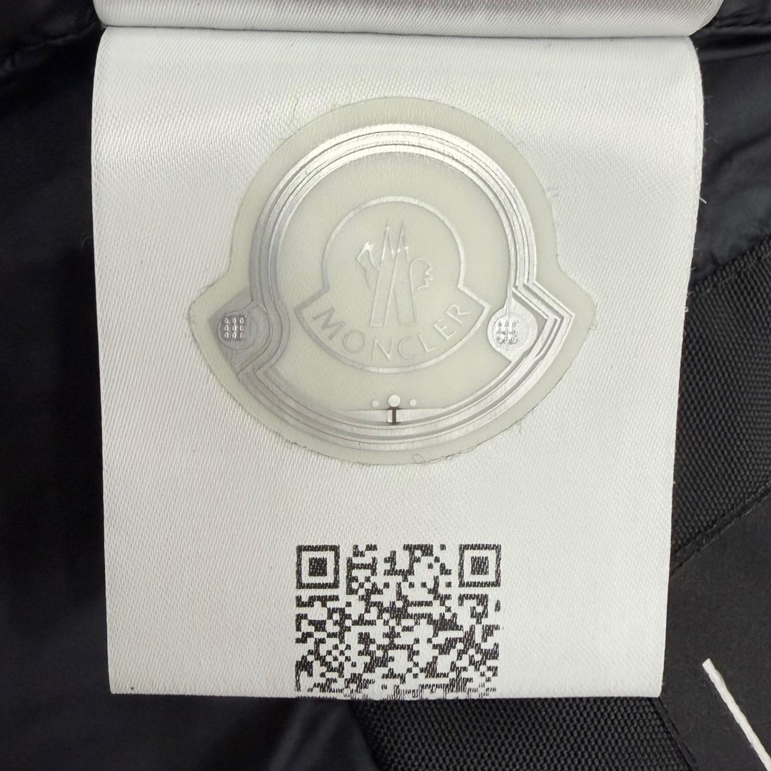 極美品□MONCLER GRENOBLE モンクレールグルノーブル BERZIN GILET ロゴワッペン ダウンベスト ネイビー 0 正規品 メンズ ハンガー付き