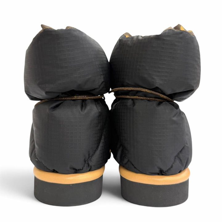 極美品△LOUIS VUITTON ルイヴィトン 1A8T3F ピロー ライン モノグラム スノーブーツ ショートブーツ アンクルブーツ ブラック 35 伊製