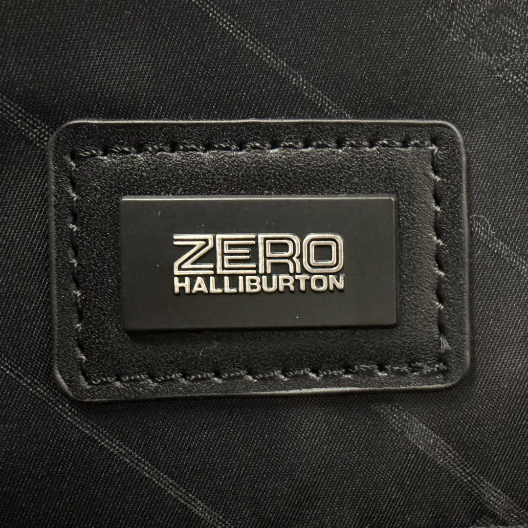 極美品□ZERO HALLIBURTON ゼロハリバートン 94084 ZR-Geo Series アルミニウム 2WAY アタッシュケース スーツケース シルバー メンズ