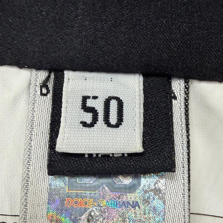 美品▼DOLCE&amp;GABBANA ドルチェ＆ガッバーナ 07-08AW ラビットファー レザー使い トレンチコート 本毛皮コート グレー IT 50 ハンガー付き