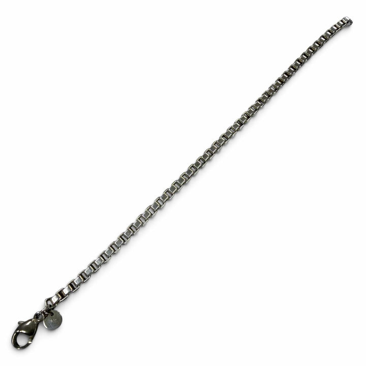 美品▼TIFFANY&amp;Co. ティファニー ベネチアン 925 チェーン ブレスレット シルバー 重量16.0g メンズ レディース アクセサリー