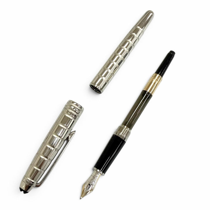 美品□MONTBLANC モンブラン マイスターシュテュック ソリテール プラチナプレート ファセット クラシック 