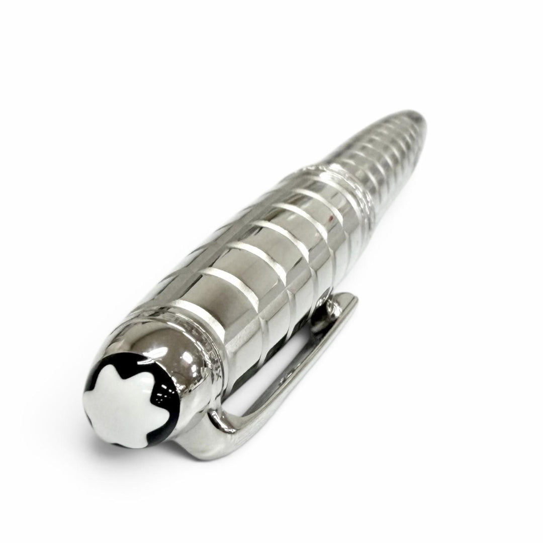 美品□MONTBLANC モンブラン マイスターシュテュック ソリテール プラチナプレート ファセット クラシック 