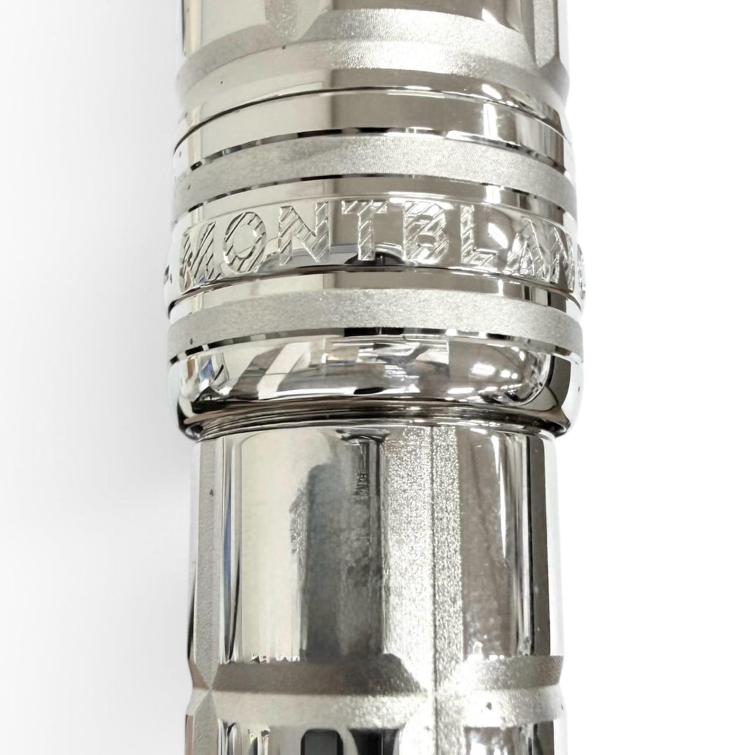 美品□MONTBLANC モンブラン マイスターシュテュック ソリテール プラチナプレート ファセット クラシック 