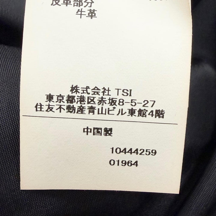 極美品□AVIREX アヴィレックス 783-3952025 エアフォース ラクーンファー ボンバージャケット コート ブラック M 正規品 メンズ