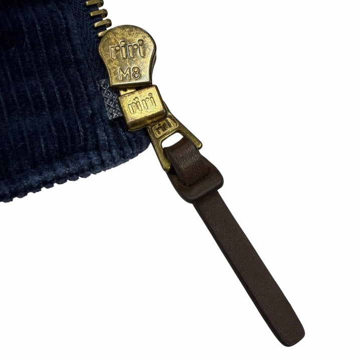 美品▼VISVIM ビズビム 0113205013021 PALMITO SHAWL COLLAR JKT コーデュロイ 中綿入り ZIPUP ブルゾン ジャケット ネイビー 1 正規品