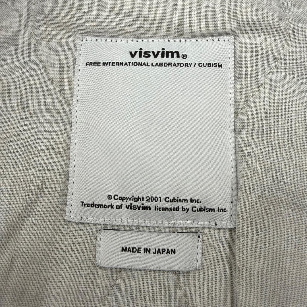 美品▼VISVIM ビズビム 0113205013021 PALMITO SHAWL COLLAR JKT コーデュロイ 中綿入り ZIPUP ブルゾン ジャケット ネイビー 1 正規品