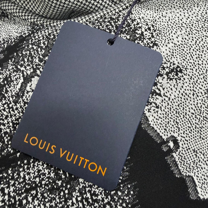 未使用品□LOUIS VUITTON ルイヴィトン Plain Rainbow オズの魔法使い ブリックロード ボンディング地 パーカー M イタリア製 正規品