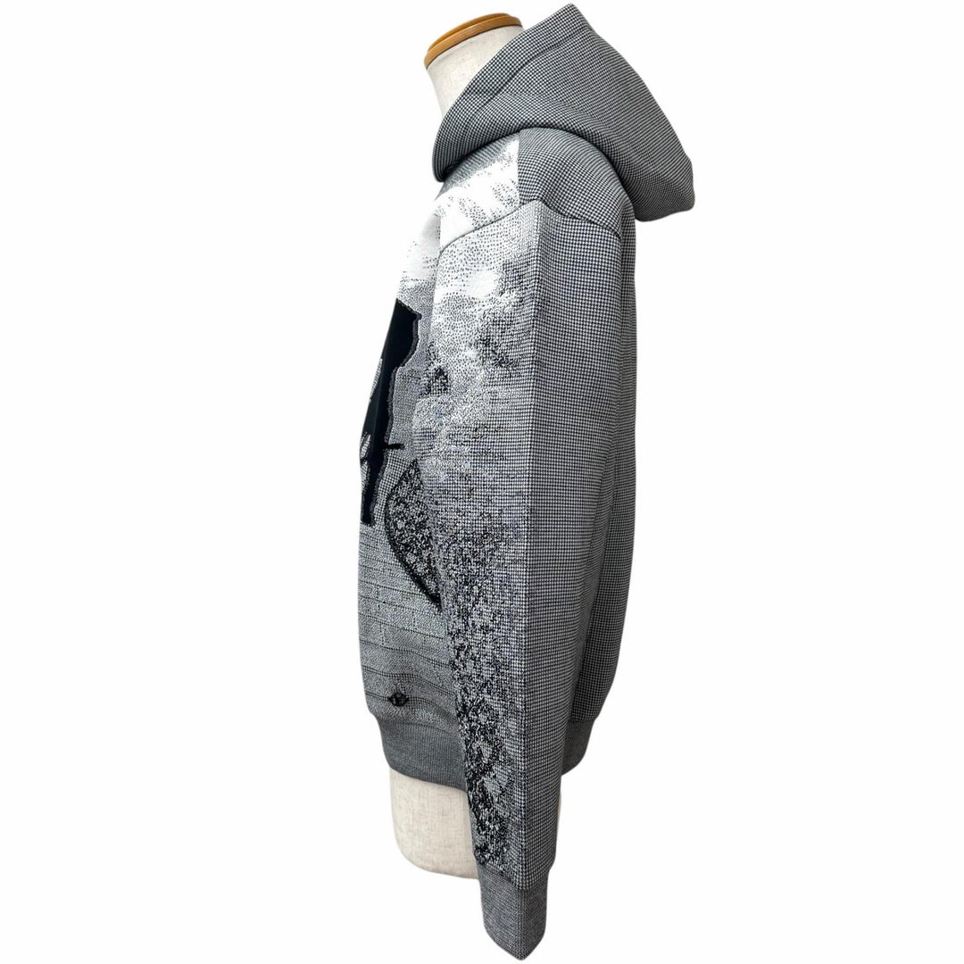未使用品□LOUIS VUITTON ルイヴィトン Plain Rainbow オズの魔法使い ブリックロード ボンディング地 パーカー M イタリア製 正規品