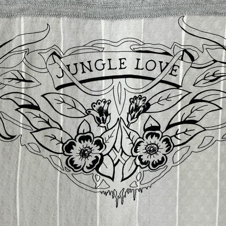 極美品☆HERMES エルメス Jungle Love ジャングルラブ シルク カシミヤ ツイルレーヌ 長袖ニット ワンピース グレー IT 36 イタリア製