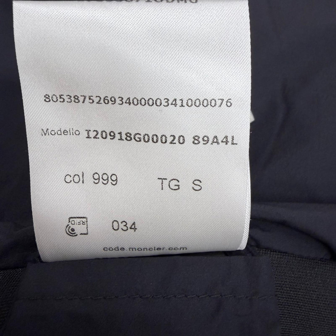 極美品□MONCLER モンクレール 2023年製 MAGLIA APERTA バーニーズニューヨーク100周年限定 ダウン切替 ブルゾン S イタリア製 正規品