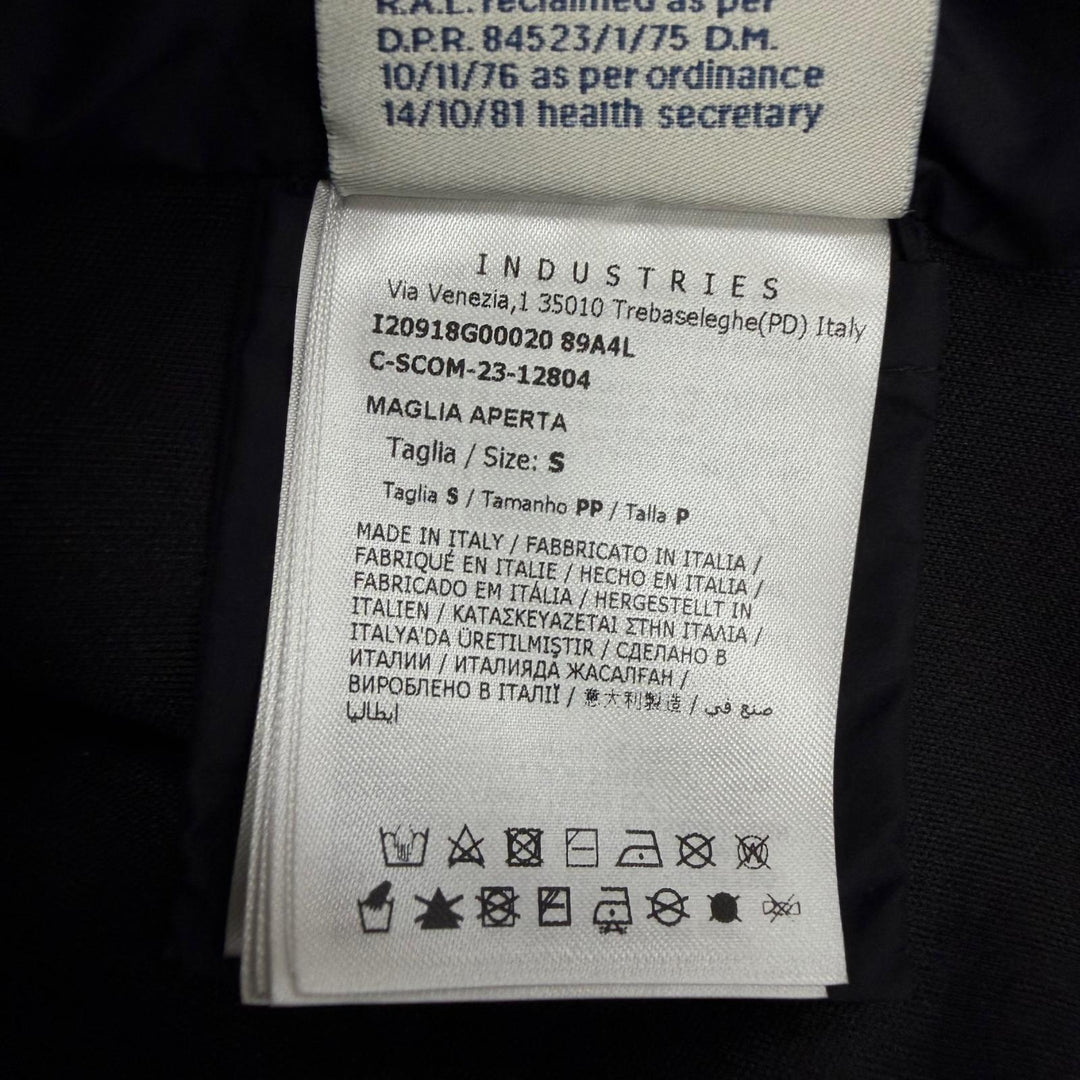 極美品□MONCLER モンクレール 2023年製 MAGLIA APERTA バーニーズニューヨーク100周年限定 ダウン切替 ブルゾン S イタリア製 正規品