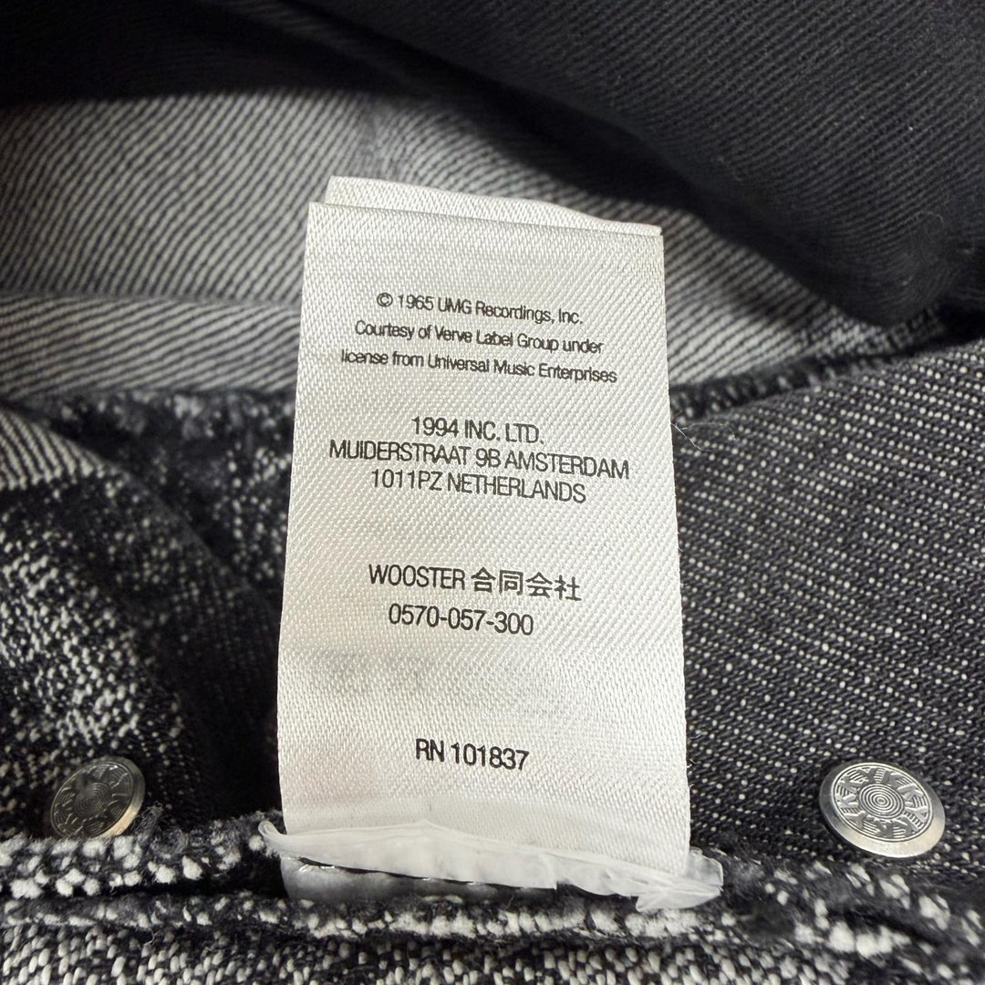 【ドンドン見直し】美品 ▼Supreme シュプリーム 21AW John Coltrane A Love Supreme Regular Jean デニムパンツ ブラック 30 正規品