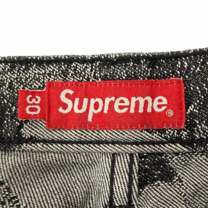 【ドンドン見直し】美品 ▼Supreme シュプリーム 21AW John Coltrane A Love Supreme Regular Jean デニムパンツ ブラック 30 正規品