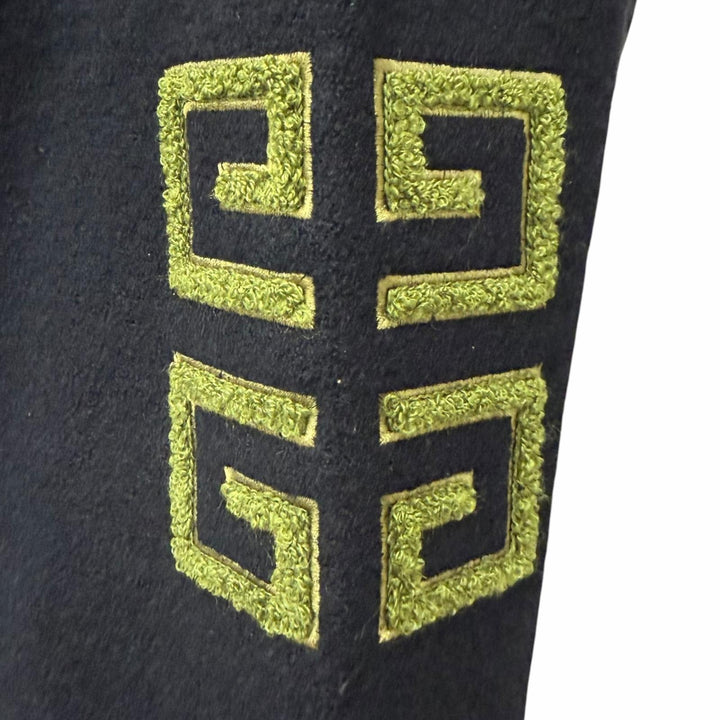 極美品□GIVENCHY ジバンシィ 22SS BM00V34Y9M カレッジロゴ 4G ワッペン バーシティジャケット スタジャン ブラック XS 正規品 メンズ