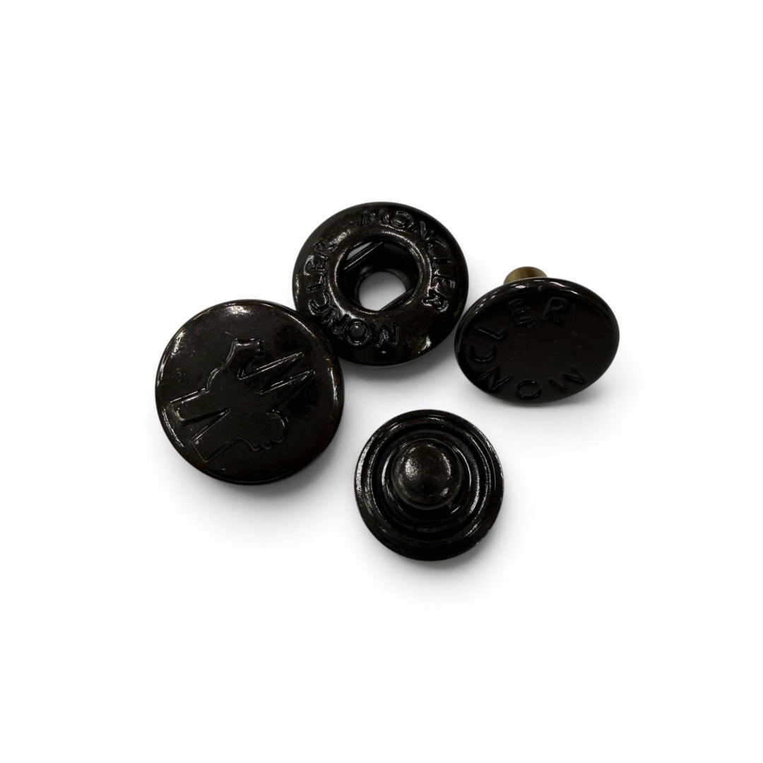 極美品▼モンクレールジーニアス 7 フラグメント ヒロシフジワラ D209U4031485 SVEN コーデュロイ レザー 切替 ダウンジャケット 3 黒