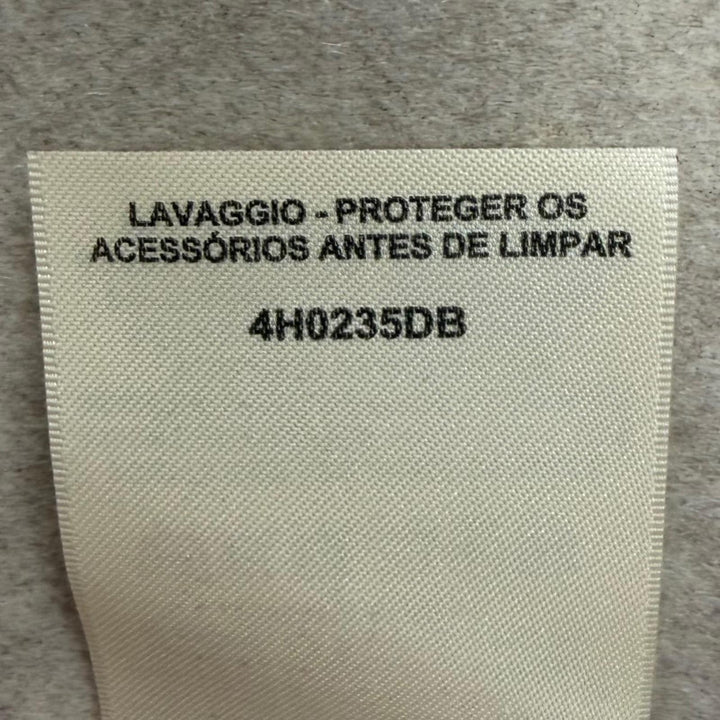 極美品★HERMES エルメス 24AW 4H0235DB カシミヤ100％ セリエボタン付 ジレ ベスト ベージュ FR 36 フランス製 正規品 レディース