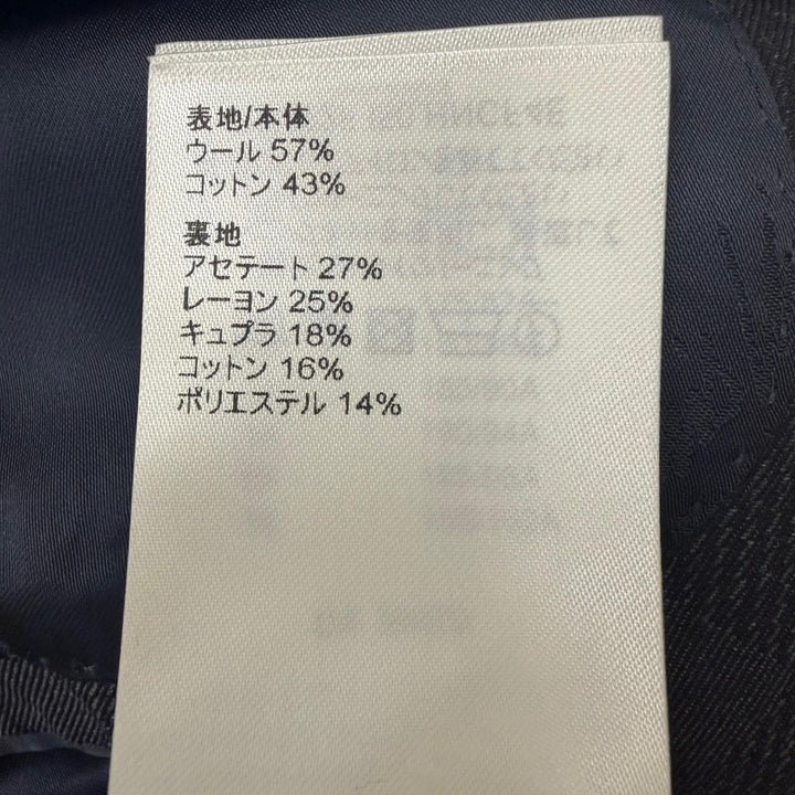 美品□LOUIS VUITTON ルイヴィトン 22AW PONT NEUF FIT ダミエ シングル テーラードジャケット グレー 52 イタリア製 正規品 メンズ