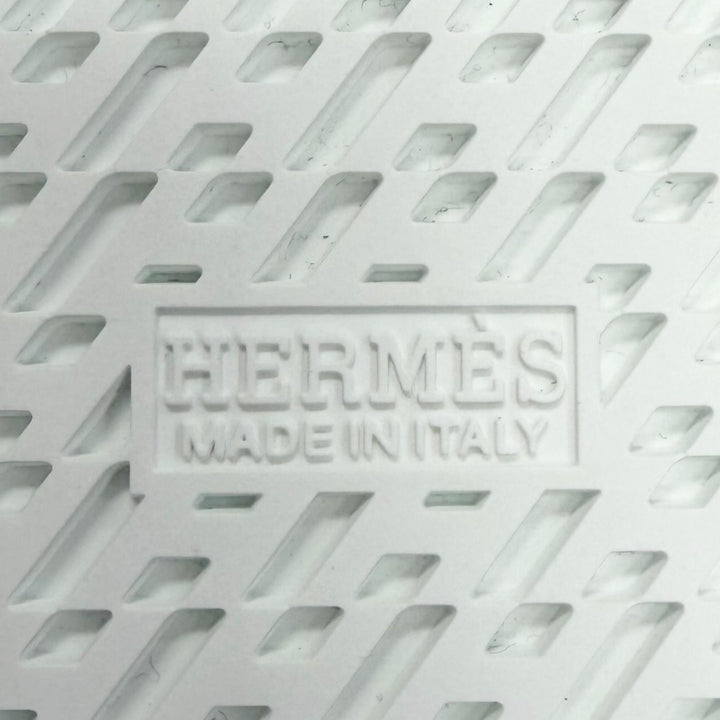未使用品□HERMES エルメス エクスプレス レースアップ ハイカットスニーカー チャコールグレー 41.5 イタリア製 メンズ 箱・保存袋付き
