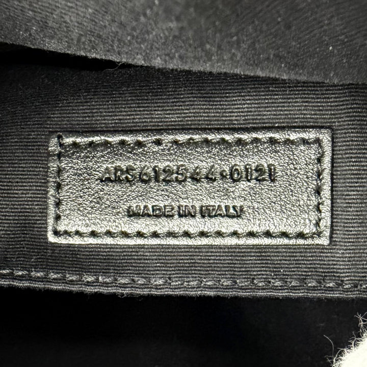 極美品△SAINT LAURENT PARIS サンローランパリ 612544 ルー カメラバッグ ロゴ タッセルチャーム キルティング レザー ショルダーバッグ