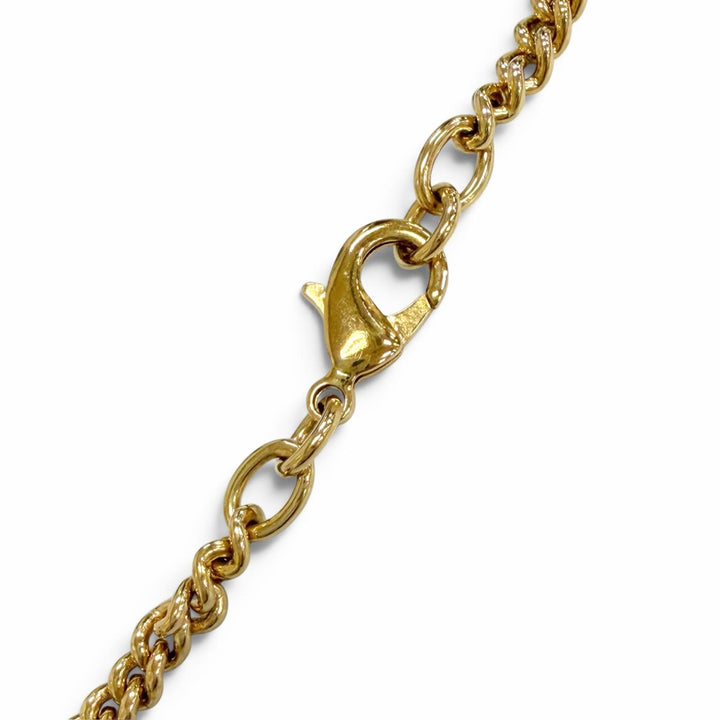 極美品△GUCCI グッチ 615998 GGマーモント チェーンストラップ付き レザー リップケース 小物入れ ブラック ゴールド金具 イタリア製