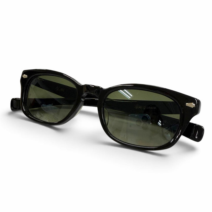 美品▼stussy Kotake Chobei Saku ステューシー 小竹長兵衛 ALAN セルロイド 手造り グラデーションレンズ アイウェア サングラス 度入り