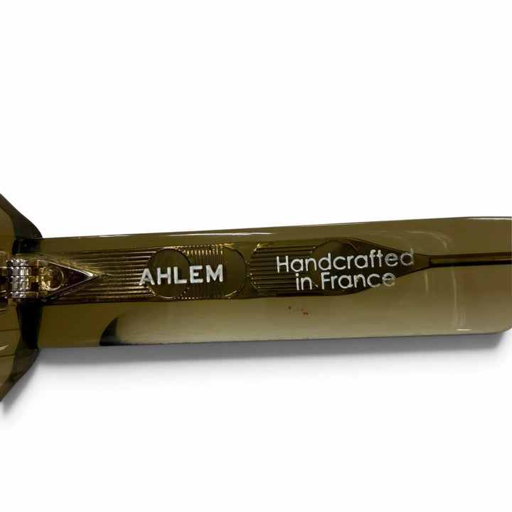 極美品▼AHLEM アーレム Lombards Milky Green 2024年限定生産モデル 170本限定 アイウェア サングラス 50□22-145 度なし 仏製 メンズ