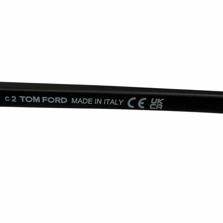 未使用品□TOM FORD トムフォード TF977-D 日本企画限定モデル サングラス マットブラック ブルーレンズ 48□22-145 度なし イタリア製