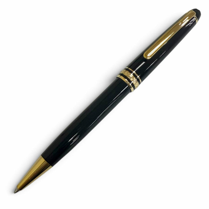 極美品□MONTBLANC モンブラン マイスターシュテュック クラシック Pix ツイスト式 ボールペン ブラック ゴールド ドイツ製 ケース付き