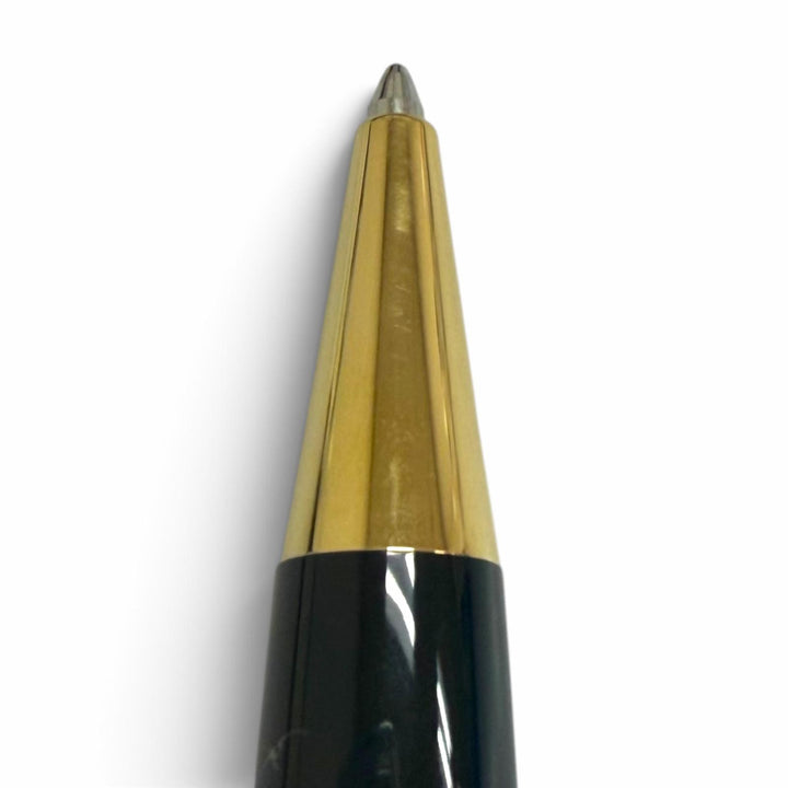 極美品□MONTBLANC モンブラン マイスターシュテュック クラシック Pix ツイスト式 ボールペン ブラック ゴールド ドイツ製 ケース付き