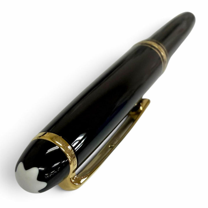 極美品□MONTBLANC モンブラン マイスターシュテュック クラシック Pix ツイスト式 ボールペン ブラック ゴールド ドイツ製 ケース付き
