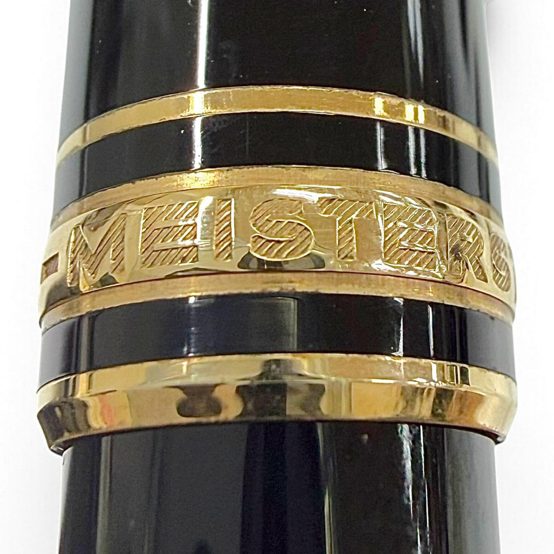 美品▼MONTBLANC モンブラン マイスターシュテュック クラシック ペン先14K EFニブ ホワイトスター 万年筆 ボールペン 2本セット 筆記◎