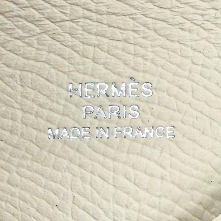 極美品△HERMES エルメス カルヴィ ヴォーエプソン ナタ コインケース 名刺入れ カードケース W刻印 フランス製 レディース オススメ◎