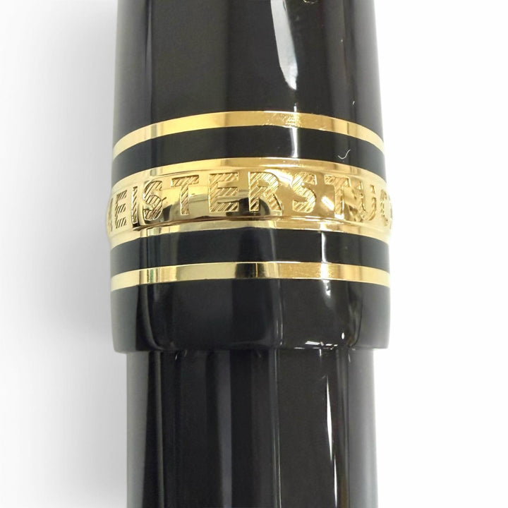 未使用品□MONTBLANC モンブラン MB128380 マイスターシュテュック アラウンド ザ ワールド イン 80デイズ ボールペン ブラック ドイツ製