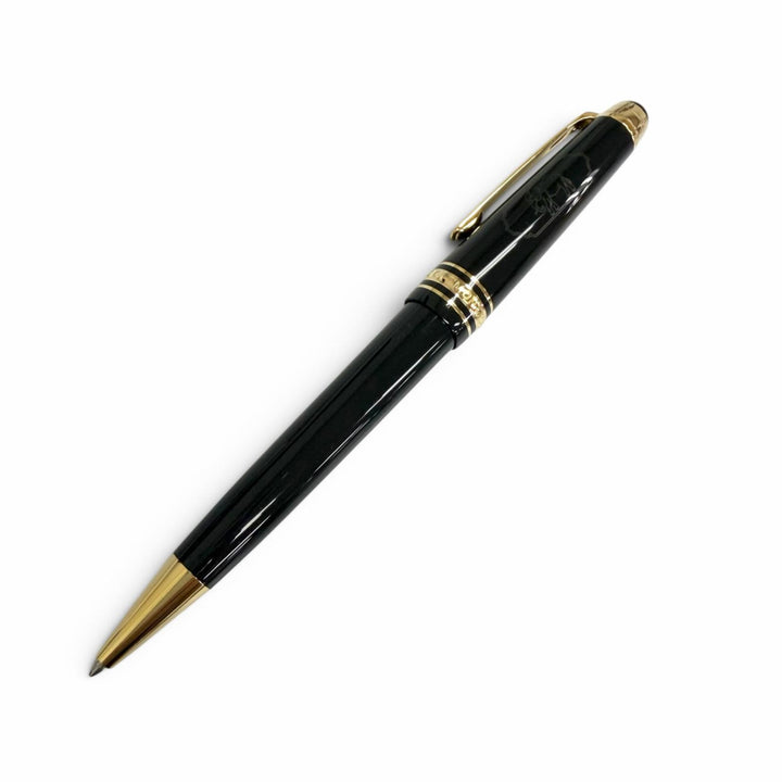 未使用品□MONTBLANC モンブラン MB128380 マイスターシュテュック アラウンド ザ ワールド イン 80デイズ ボールペン ブラック ドイツ製