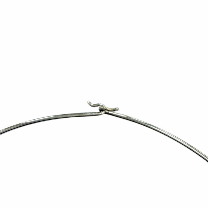 美品☆TIFFANY&amp;Co. ティファニー エルサペレッティ ビーンズ チョーカー 925 ネックレス アクセサリー シルバー 重量17g レディース