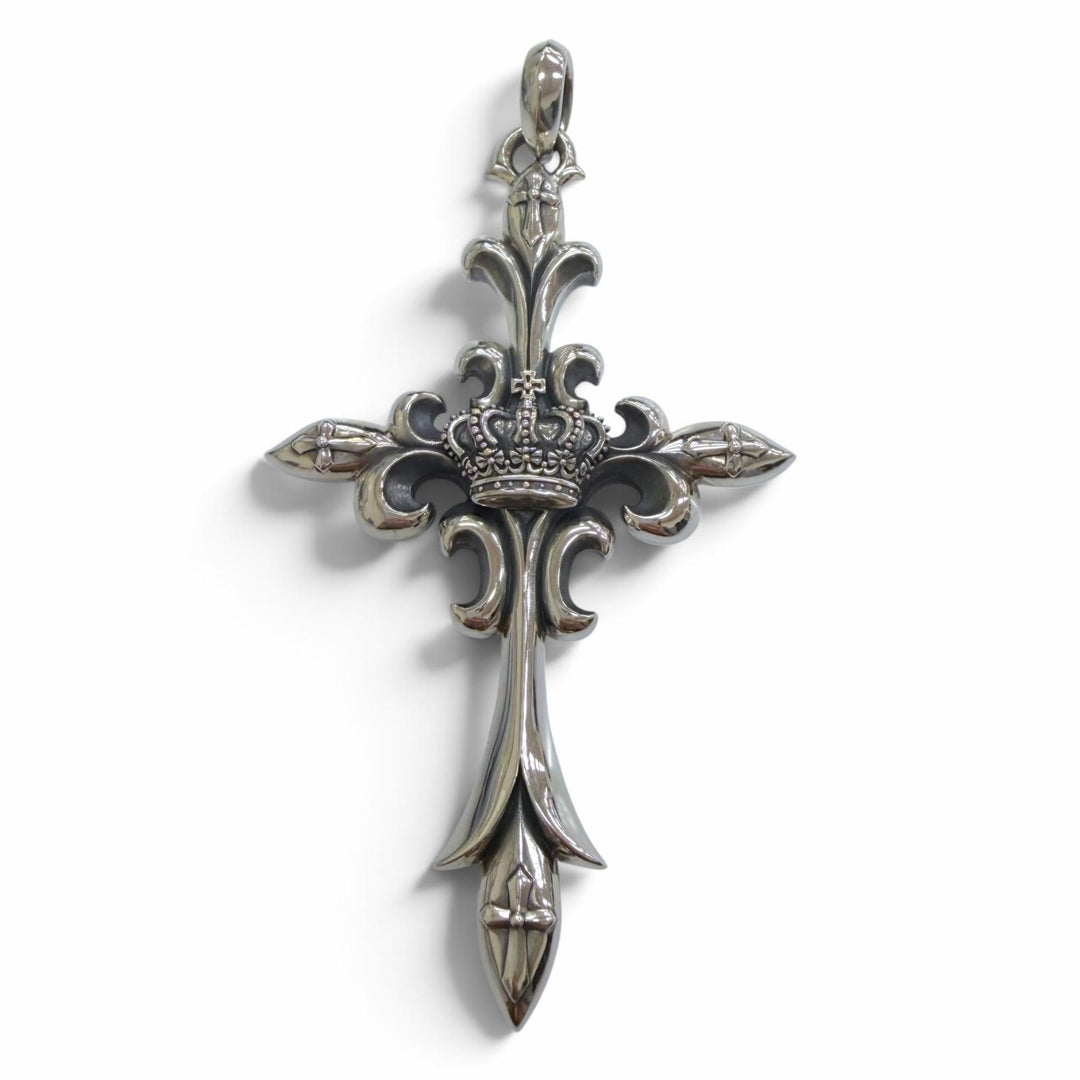 美品▼Justin Davis ジャスティンデイビス SPJ834 INCARNATION CROSS 菅田将暉着用 ペンダントトップ シルバー 重量52.1g 定価258500円