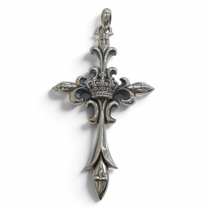 美品▼Justin Davis ジャスティンデイビス SPJ834 INCARNATION CROSS 菅田将暉着用 ペンダントトップ シルバー 重量52.1g 定価258500円