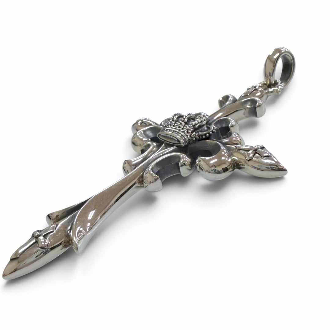美品▼Justin Davis ジャスティンデイビス SPJ834 INCARNATION CROSS 菅田将暉着用 ペンダントトップ シルバー 重量52.1g 定価258500円
