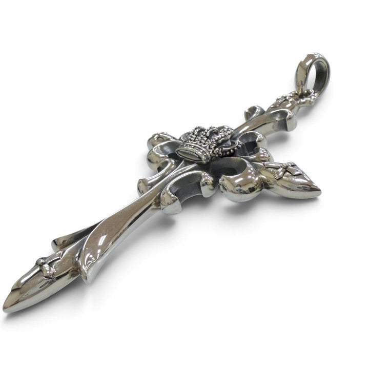 美品▼Justin Davis ジャスティンデイビス SPJ834 INCARNATION CROSS 菅田将暉着用 ペンダントトップ シルバー 重量52.1g 定価258500円