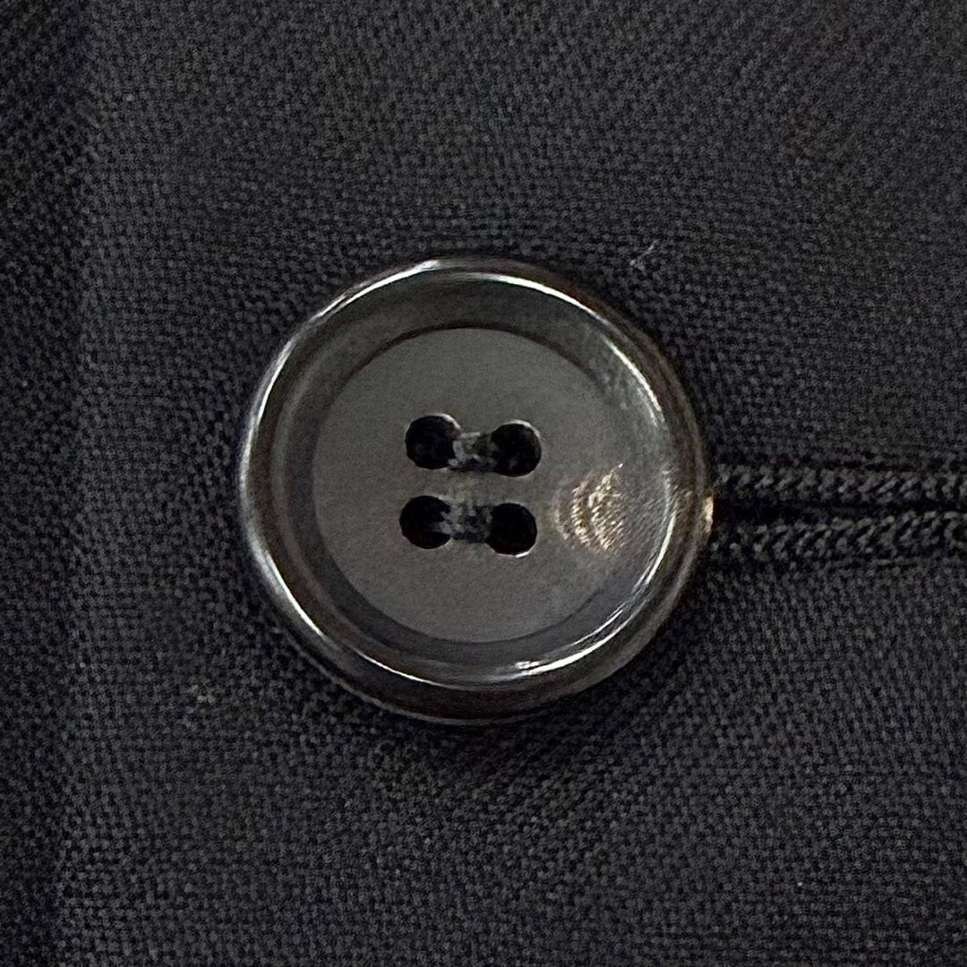 極美品▼COMME des GARCONS HOMME DEUX コム デ ギャルソン オム ドゥ 23AW DL-J001 DL-P001 ウール シングルスーツ ブラック S 正規品