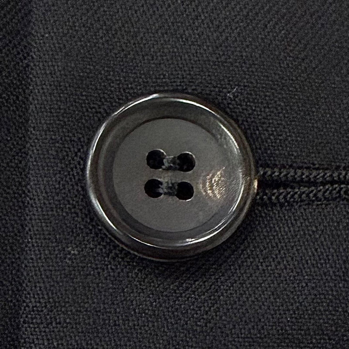 極美品▼COMME des GARCONS HOMME DEUX コム デ ギャルソン オム ドゥ 23AW DL-J001 DL-P001 ウール シングルスーツ ブラック S 正規品