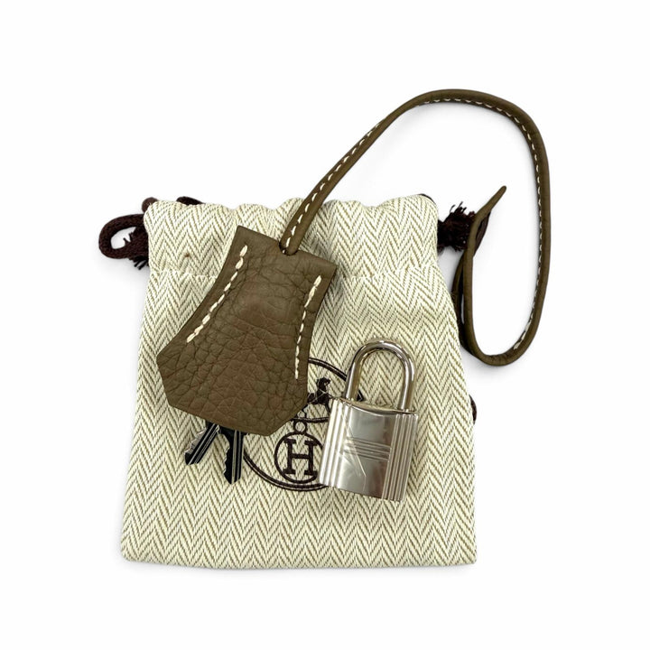 未使用品☆HERMES エルメス ボリード31 トリヨンクレマンス エトゥープ シルバー金具 ハンドバッグ Y刻印 フランス製 箱・保存袋付き