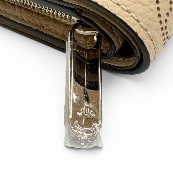 未使用品△LOUIS VUITTON ルイヴィトン M80817 ポルトフォイユ クレア モノグラム マヒナ ガレ 二つ折り財布 シルバー金具 仏製 保存袋付