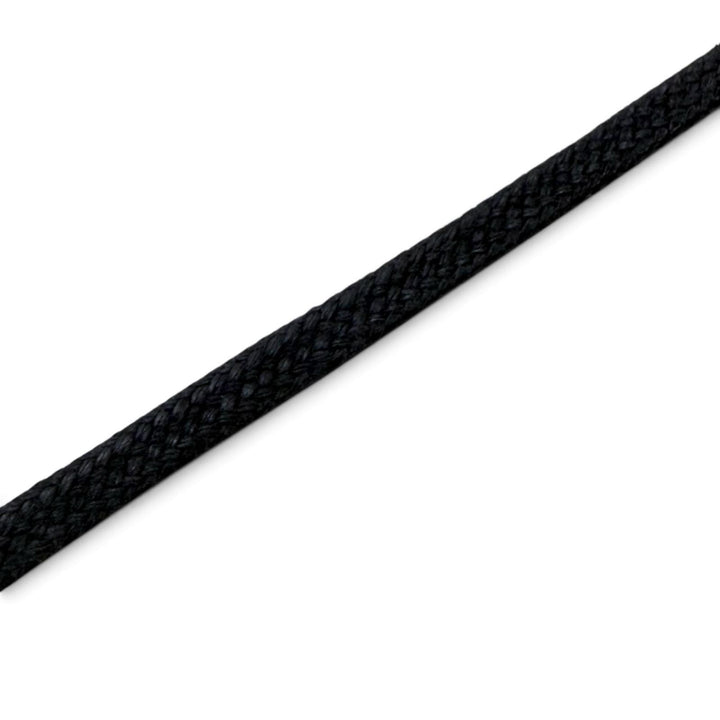 良品▼HERMES エルメス トゥアレグ AG925 レザー ネックレス シルバー ブラック 重量32.0g メンズ レディース アクセサリー