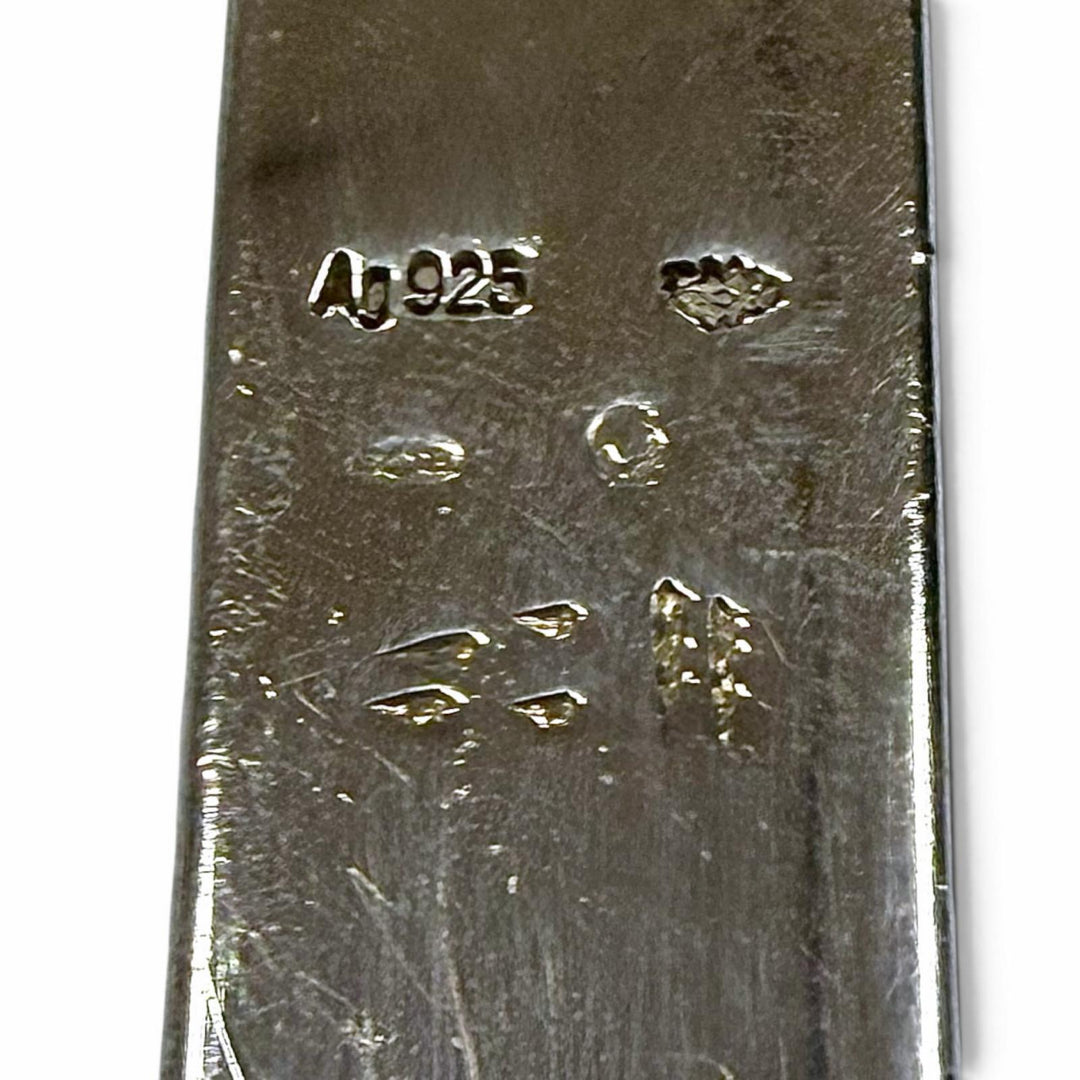 良品▼HERMES エルメス トゥアレグ AG925 レザー ネックレス シルバー ブラック 重量32.0g メンズ レディース アクセサリー