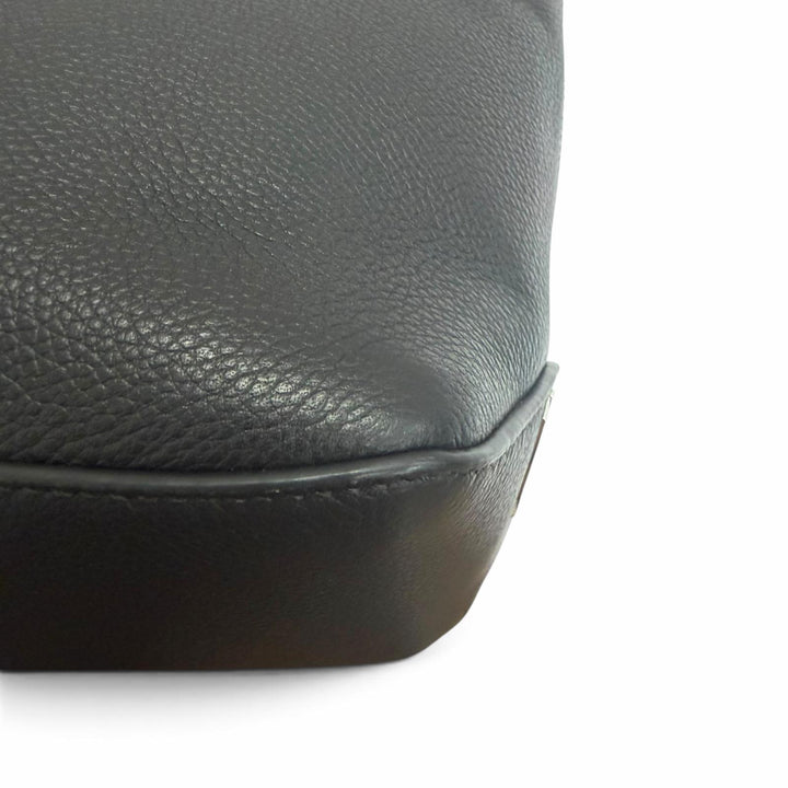 極美品□FENDI フェンディ 7VA658 フェンディ ルイ トートバッグ スモール レザー FFロゴ ブラック イタリア製 レディース 定価309100円